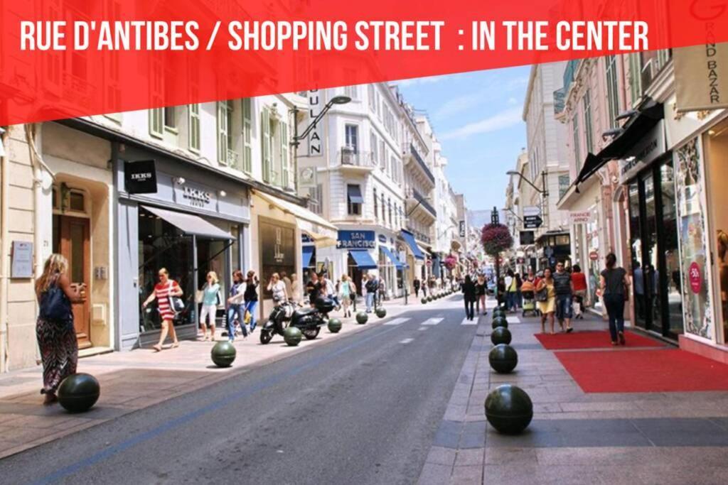 Rue D'Antibes City Stay Cannes Exteriér fotografie